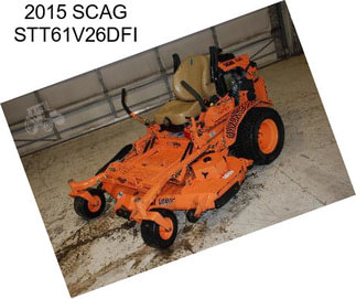 2015 SCAG STT61V26DFI