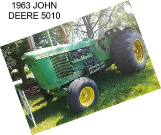 1963 JOHN DEERE 5010