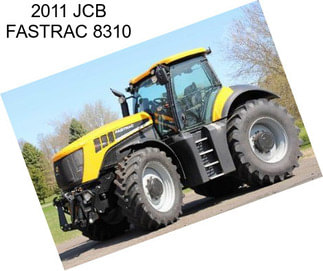 2011 JCB FASTRAC 8310