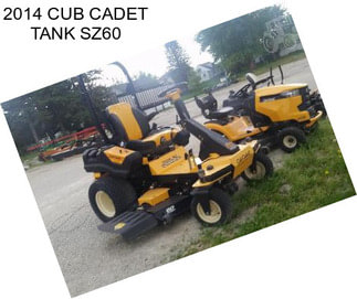 2014 CUB CADET TANK SZ60