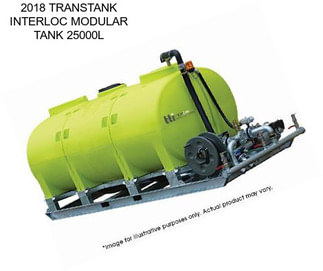 2018 TRANSTANK INTERLOC MODULAR TANK 25000L