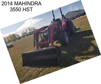 2014 MAHINDRA 3550 HST