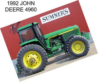 1992 JOHN DEERE 4960