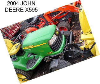 2004 JOHN DEERE X595