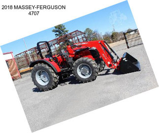 2018 MASSEY-FERGUSON 4707