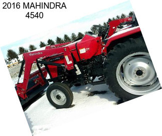 2016 MAHINDRA 4540