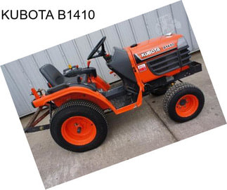 KUBOTA B1410