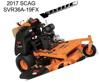2017 SCAG SVR36A-19FX