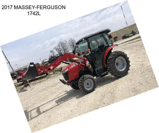 2017 MASSEY-FERGUSON 1742L