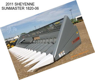 2011 SHEYENNE SUNMASTER 1820-06