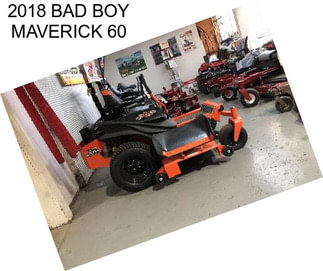 2018 BAD BOY MAVERICK 60