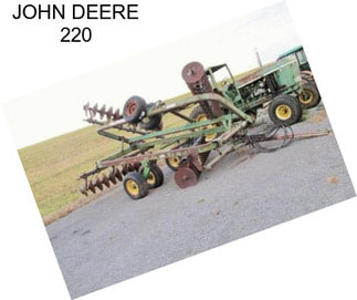 JOHN DEERE 220