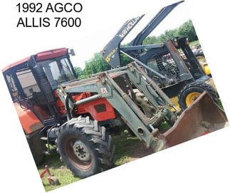 1992 AGCO ALLIS 7600