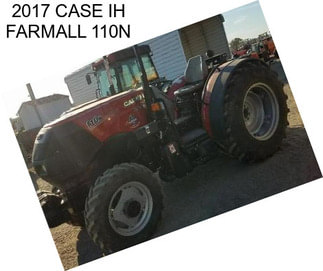 2017 CASE IH FARMALL 110N