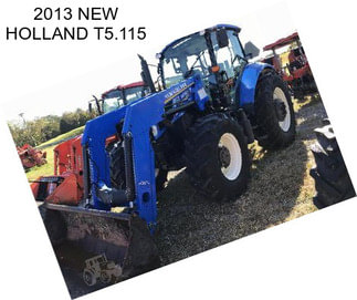 2013 NEW HOLLAND T5.115
