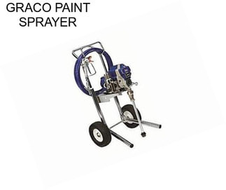 GRACO PAINT SPRAYER