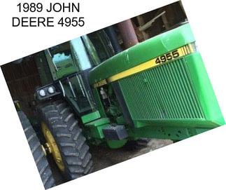 1989 JOHN DEERE 4955