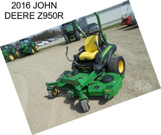 2016 JOHN DEERE Z950R