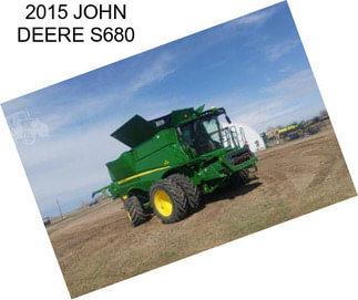 2015 JOHN DEERE S680