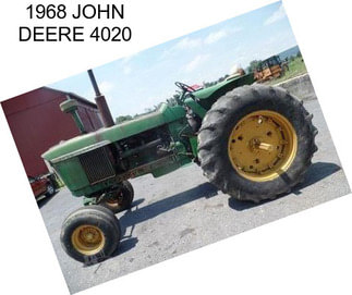 1968 JOHN DEERE 4020