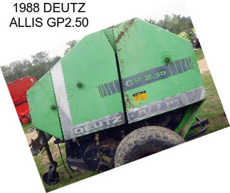 1988 DEUTZ ALLIS GP2.50