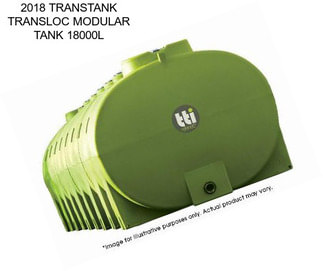 2018 TRANSTANK TRANSLOC MODULAR TANK 18000L