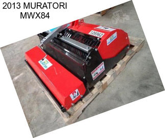 2013 MURATORI MWX84