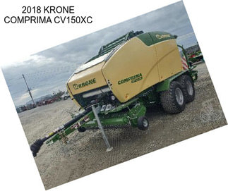 2018 KRONE COMPRIMA CV150XC