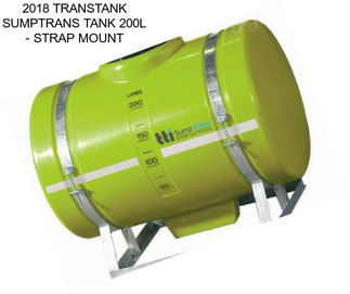 2018 TRANSTANK SUMPTRANS TANK 200L - STRAP MOUNT