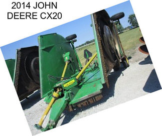 2014 JOHN DEERE CX20