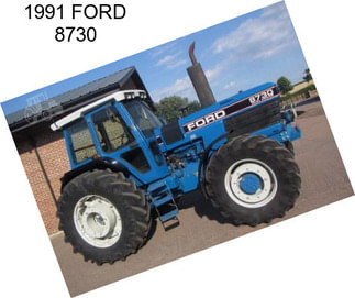 1991 FORD 8730