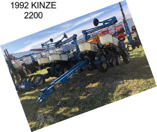 1992 KINZE 2200