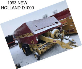 1993 NEW HOLLAND D1000