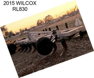 2015 WILCOX RL830