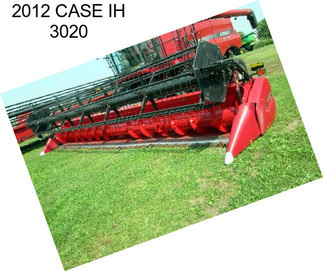 2012 CASE IH 3020