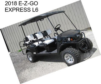 2018 E-Z-GO EXPRESS L6