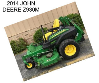 2014 JOHN DEERE Z930M