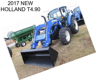 2017 NEW HOLLAND T4.90