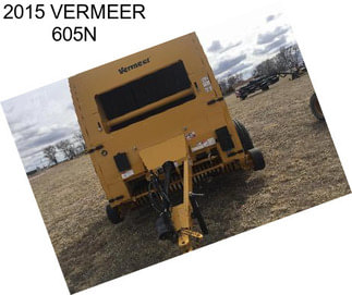 2015 VERMEER 605N