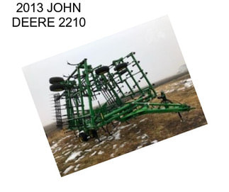 2013 JOHN DEERE 2210