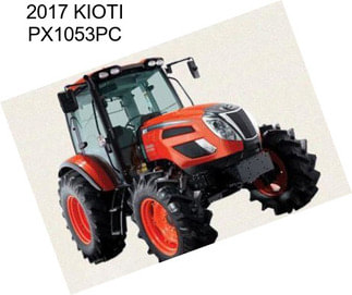 2017 KIOTI PX1053PC