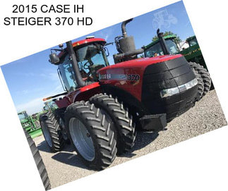 2015 CASE IH STEIGER 370 HD