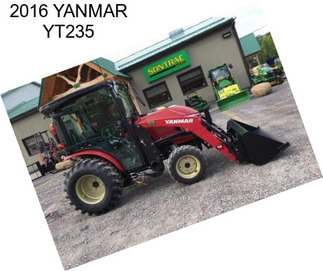 2016 YANMAR YT235