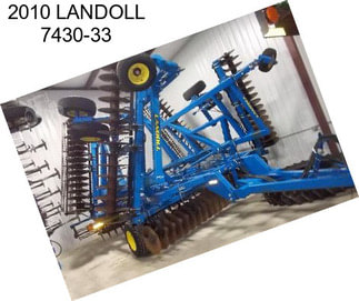 2010 LANDOLL 7430-33