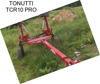 Tonutti RTP-8 Carted hay rake - hydrolic folding