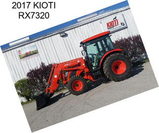2017 KIOTI RX7320