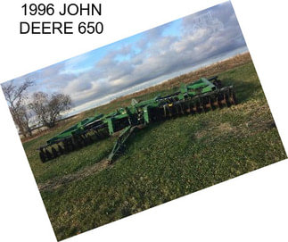1996 JOHN DEERE 650