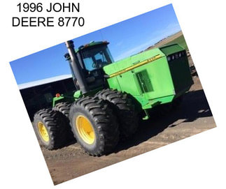 1996 JOHN DEERE 8770