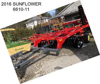 2016 SUNFLOWER 6610-11