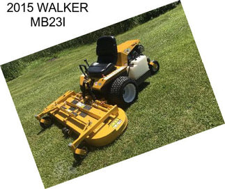 2015 WALKER MB23I